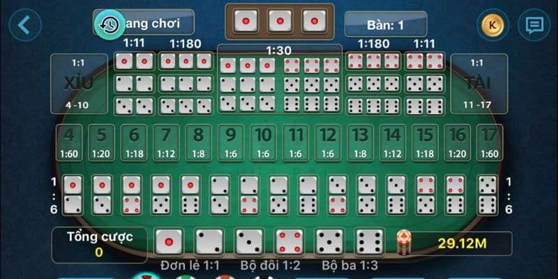 Luật chơi tài xỉu tại New88 đơn giản 