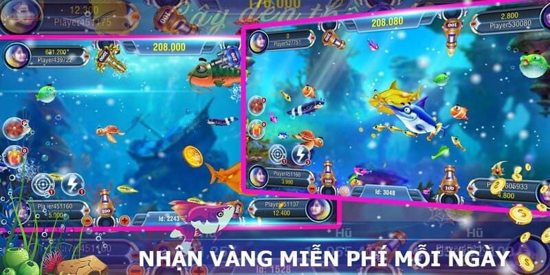 Vô số sự kiện thú vị nhận vàng trong Bắn cá phát tài